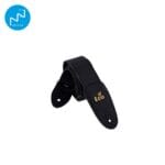 Ceinture pour Guitare Noire vegana