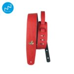 Ceinture pour Guitare Rouge vegana