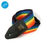 Ceinture pour Guitares Courroies Polypro Arc-en-ciel Ernie Ball