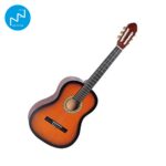 GUITARE CLASSIQUE 39 . 44 couleur Sunburst (1)