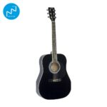 Guitare Acoustique Noire Daytona