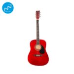 Guitare Acoustique Rouge Daytona