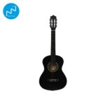 Guitare Classique 12 Noire Rocio