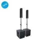 Système amplifié subwoofer+satellite MARK