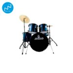Batterie Percussion Bleu JINBAO