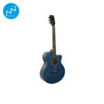 Guitare Electro Acoustique 4/4 Bleu Translucide Daytona