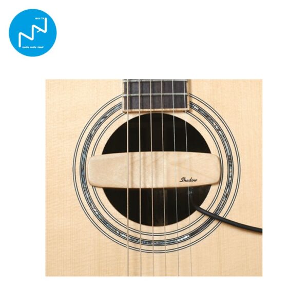 Micro Magnétique simple rosage en bois pour guitare Shadow