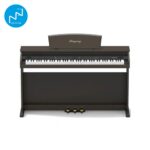 PIANO Numérique Oriental avec meuble Marron Foncé RINGWAY