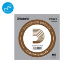 CORDE ACOUSTIQUE PHOSPHORE BRONZE FILE ROND 020 D'ADDARIO