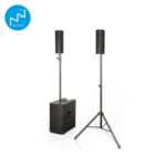 Systeme-stereo-a-3-amplis-avec-deux-haut-parleurs-a-gamme-complete-et-un-caisson-de-basses