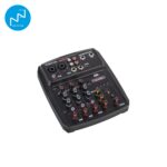 Table de Mixage 4 Canaux avec Lecteur enregistreur USB BT et Effet FONESTAR